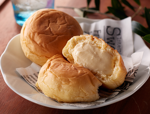 Cream Cheese Bun Hattendo Café Hong Kong